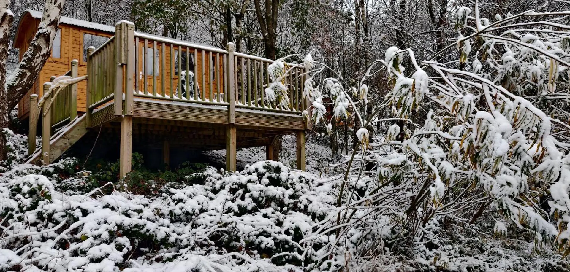 Kamp alanı Pike'S Cabin In The Woods Hebden Bridge Birleşik Krallık